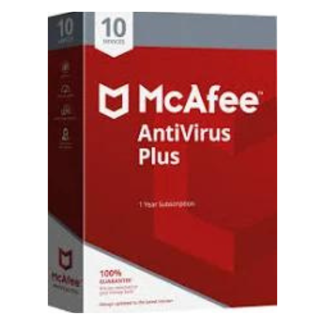 McAfee Antivirus Plus 10 Devices 1 Year