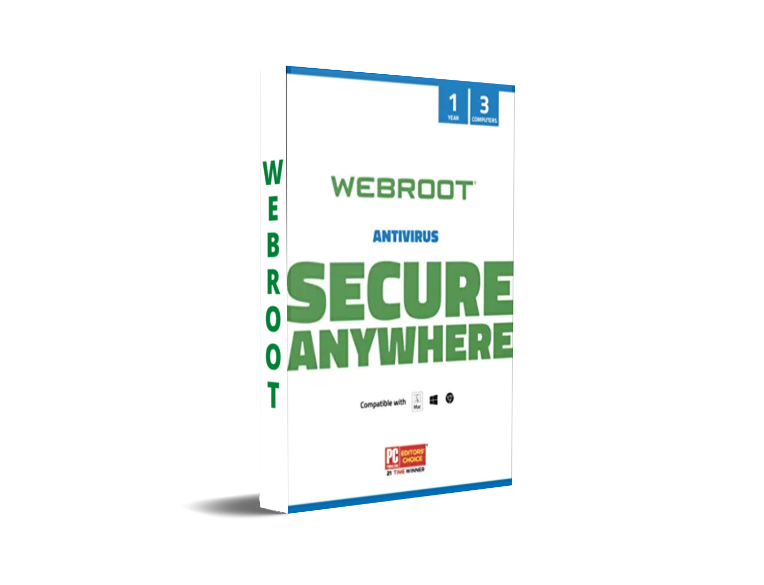 Webroot Secure Anywhere 3 Devices 1 Year
