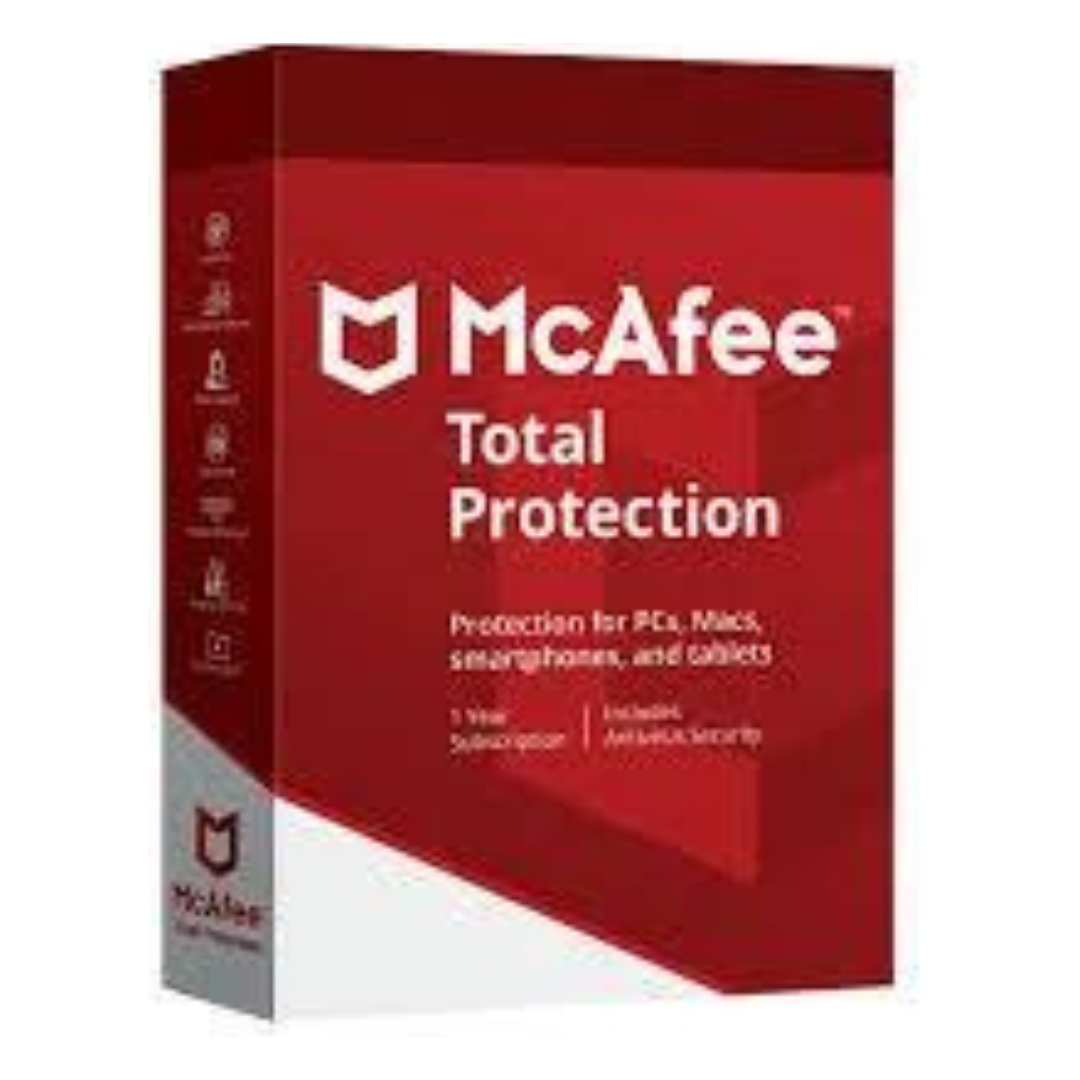 McAfee Total Protection Multidevice 3 Devices 1 Year
