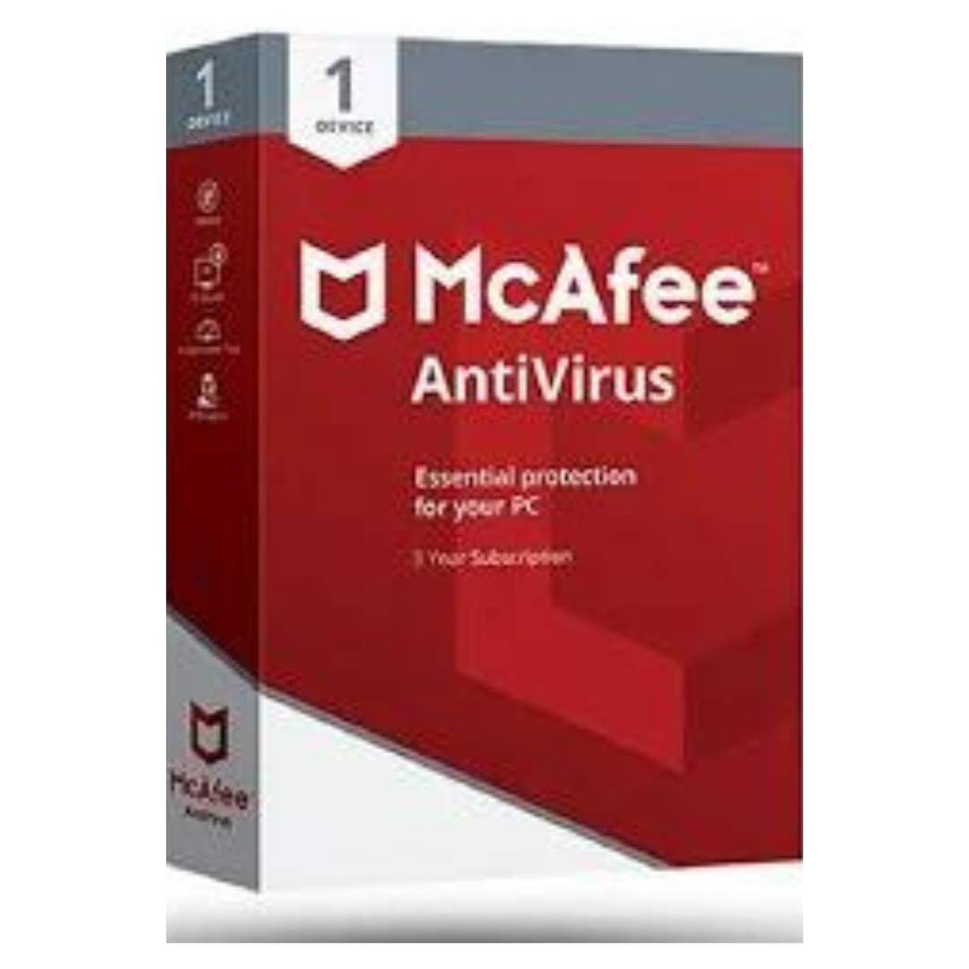 McAfee Antivirus PC 1 Device 1 Year
