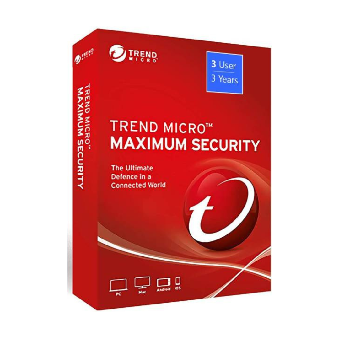 Trend Micro Maximum Security 3 Devices 3 Years